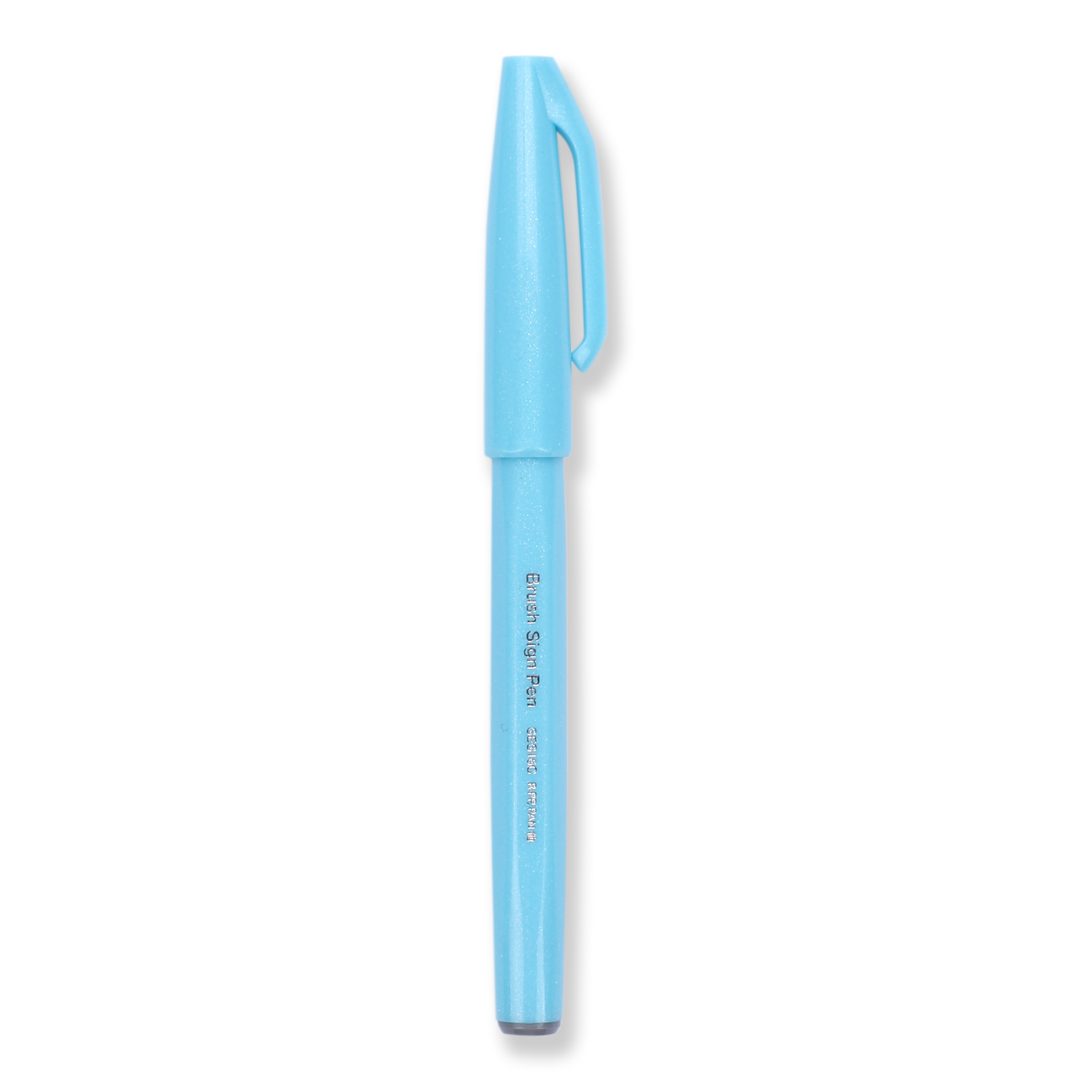 Pentel Fude Touch Brush Sign Pen - Pale Blue - 2020 New Colors