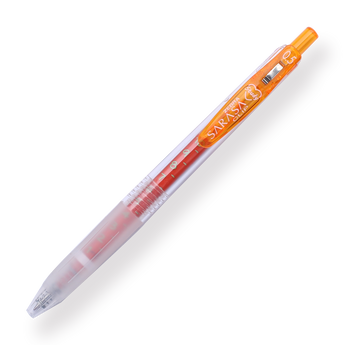 Zebra Sarasa Yupon Inspired Gel Pen - Tachibana Crimson Horse and Carrots - 0.5 mm - Stationery Pal