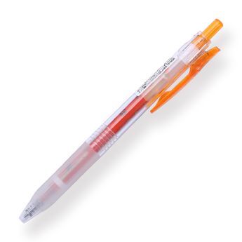 Zebra Sarasa Yupon Inspired Gel Pen - Tachibana Crimson Horse and Carrots - 0.5 mm - Stationery Pal