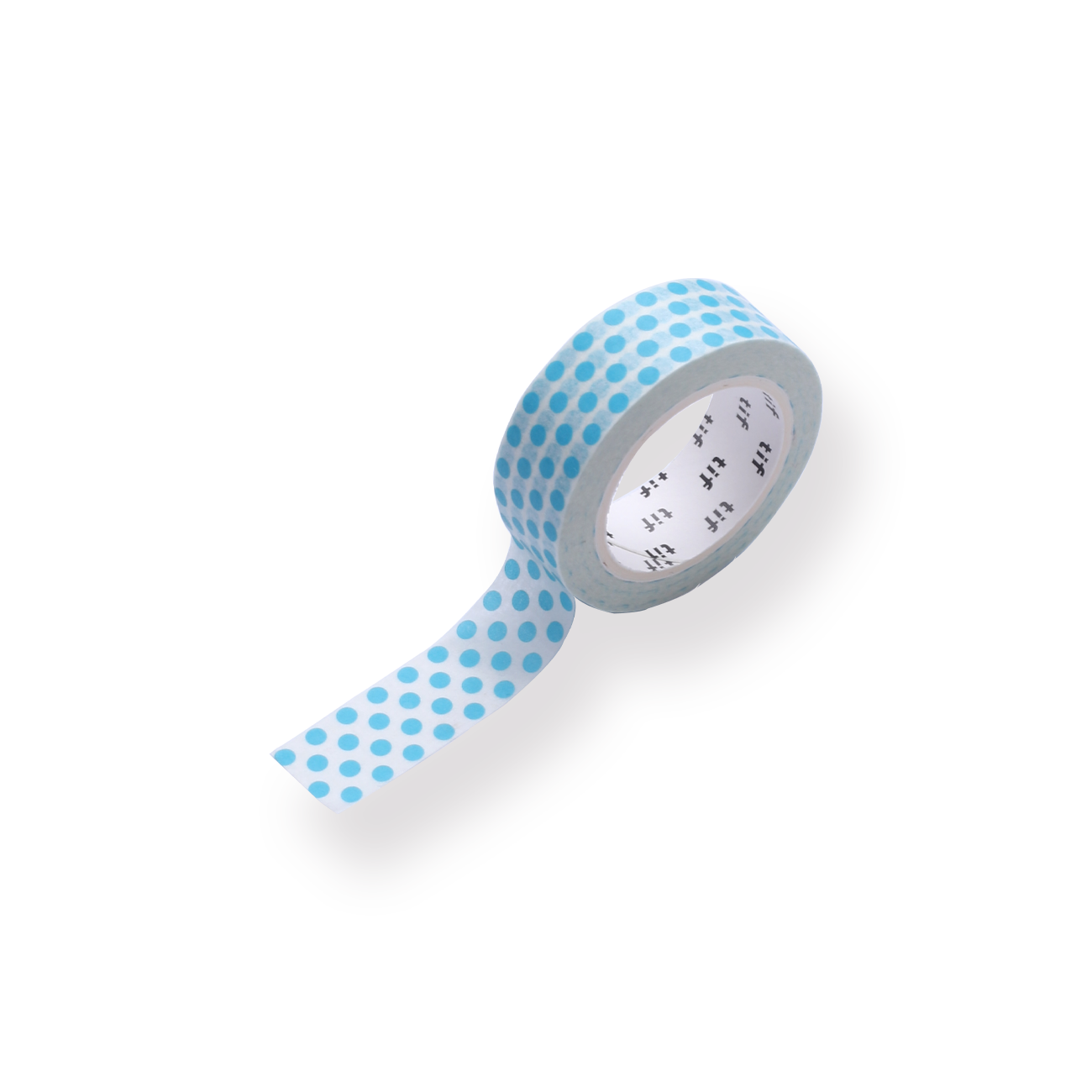 Washi Tape mit Punkten - Himmelblau