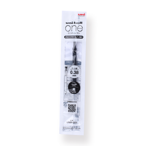 Uni-ball One Gel Pen Refill - 0.38 mm - Black - UMR - 38S - Stationery Pal