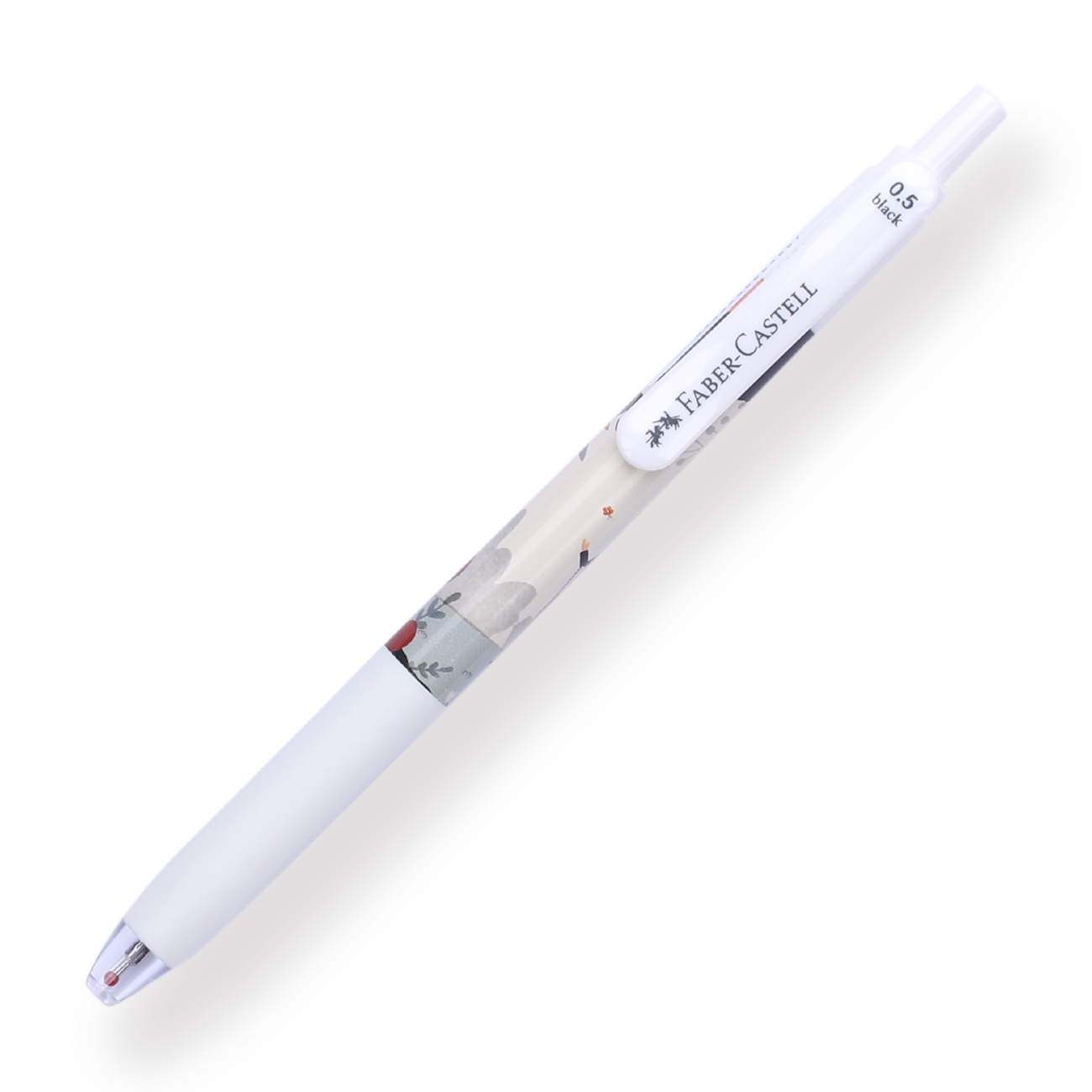 Faber-Castell Micro Tip Gel Pen - 0.5mm - Garden - Stationery Pal