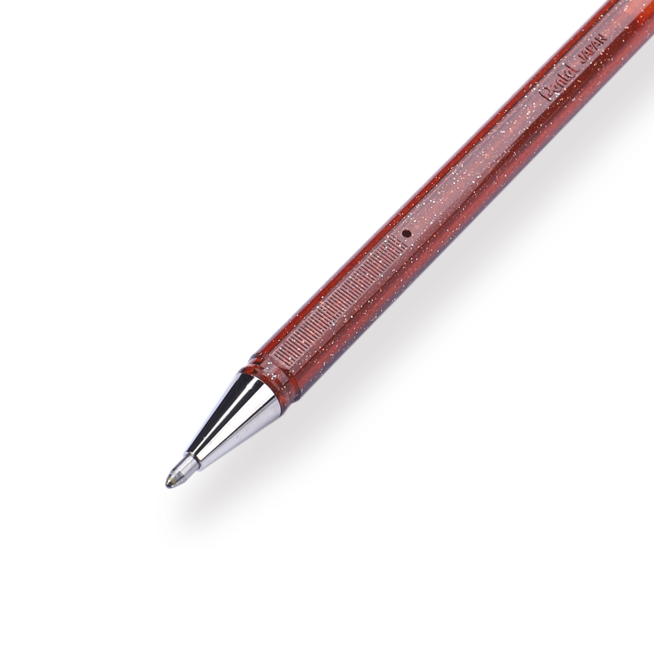 Pentel Hybrid Dual Metallic Gel Pen 1.0mm - Orange + Metallic Yellow
