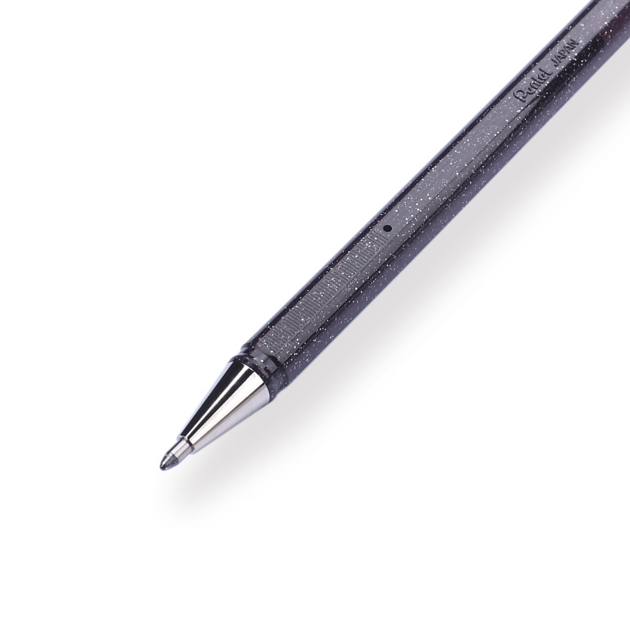 Pentel Hybrid Dual Metallic Gel Pen 1.0mm - Black + Metallic Red