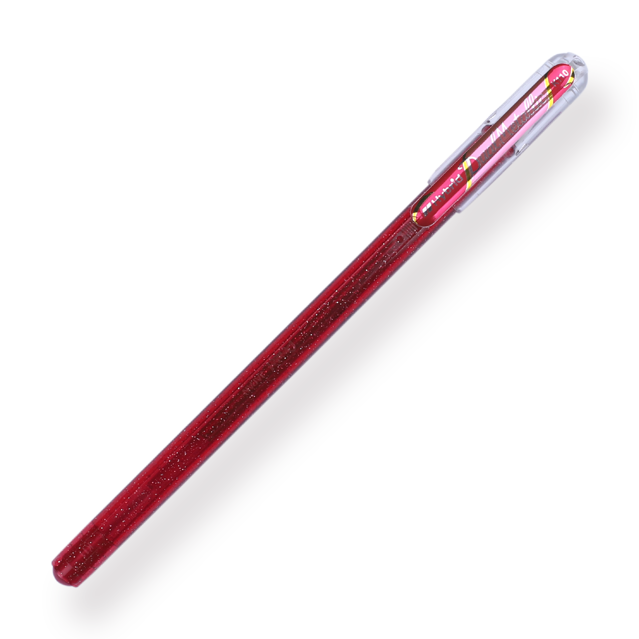 Pentel Hybrid Dual Metallic Gel Pen 1.0mm - Pink + Metallic Pink