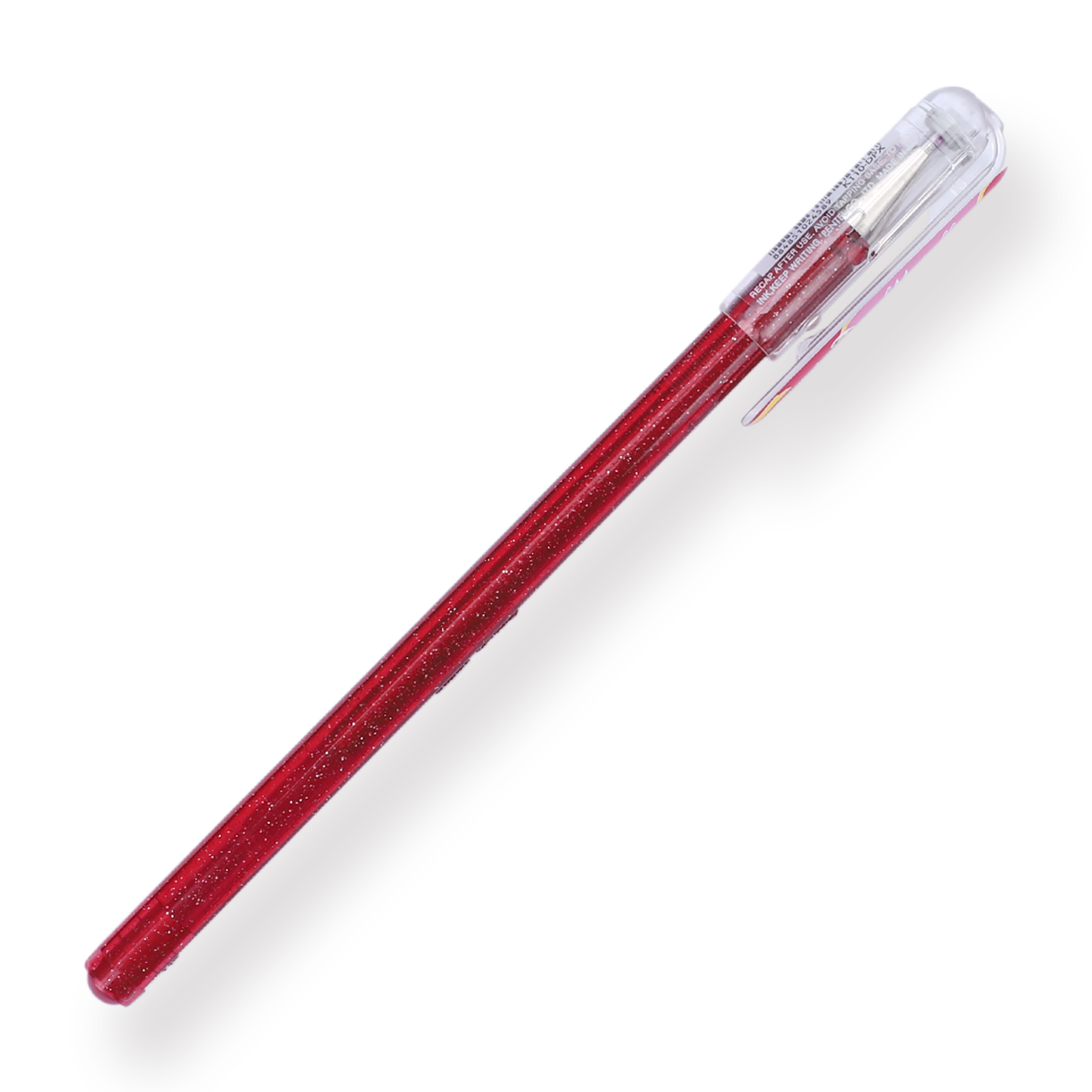 Pentel Hybrid Dual Gel Pen - Metallic Red & Black
