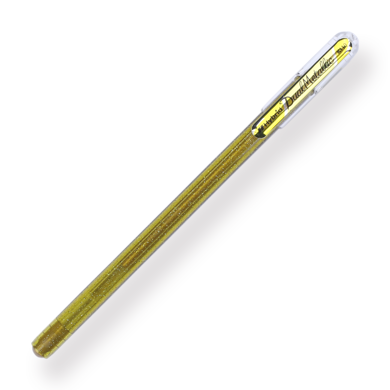 Pentel Hybrid Dual Metallic Gel Pen 1.0mm - Gold