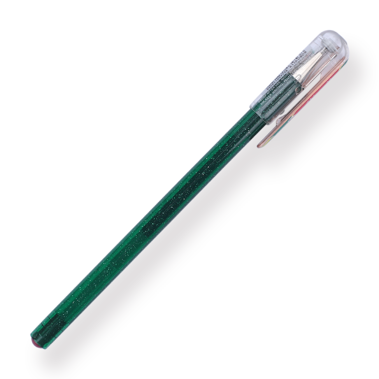 Pentel Hybrid Dual Metallic Gel Pen 1.0mm - Green + Metallic Red