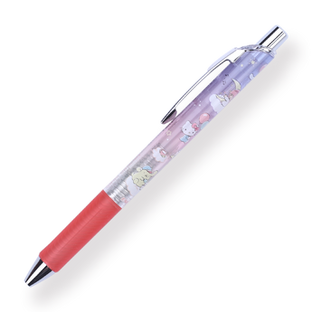 Pentel EnerGize x Sanrio Mechanical Pencil - 0.5 mm - Sanrio Family - Red - Stationery Pal