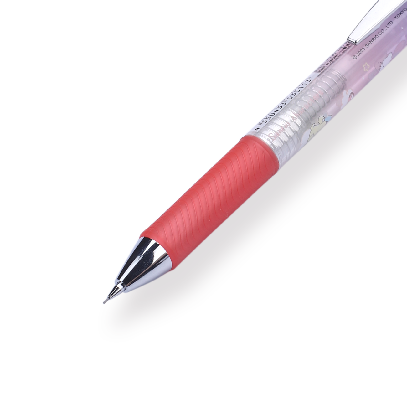 Pentel EnerGize x Sanrio Mechanical Pencil - 0.5 mm - Sanrio Family - Red - Stationery Pal