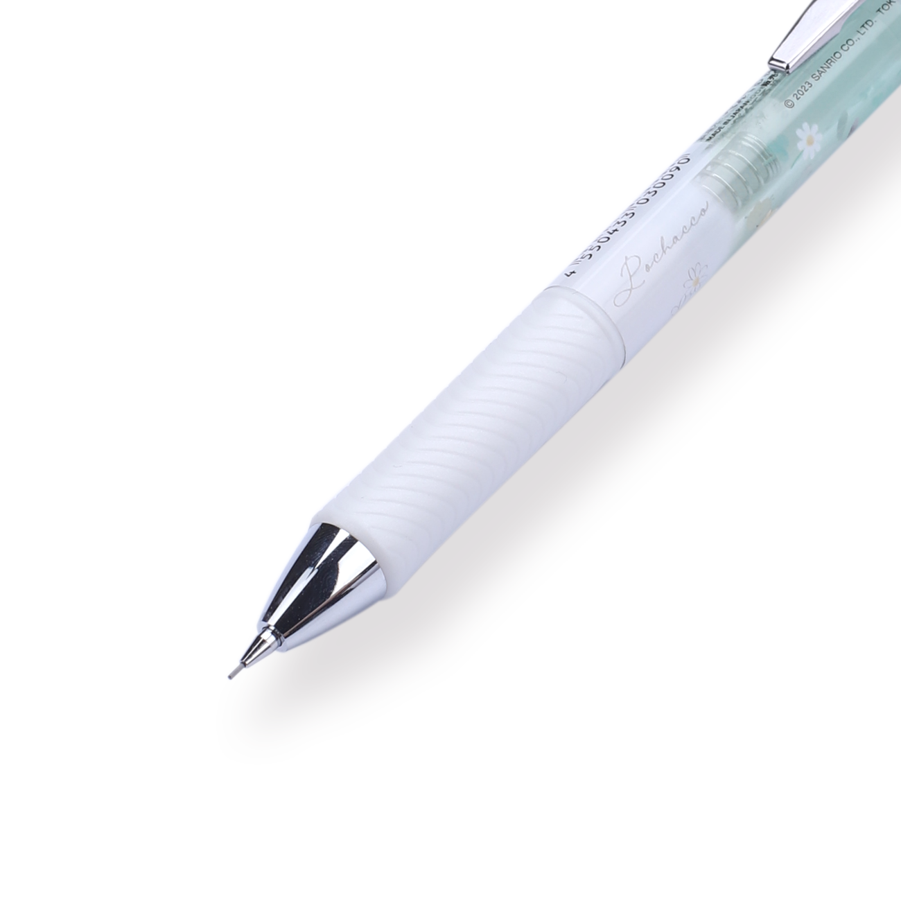 Pentel EnerGize x Sanrio Mechanical Pencil - 0.5 mm - Pochacco - Green - Stationery Pal