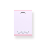 Chiikawa Memo Pad - Pink - Stationery Pal