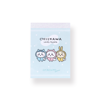 Chiikawa Memo Pad - Bule - Stationery Pal