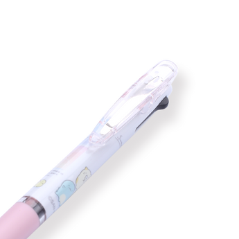 Uni Jetstream x Sumikko Gurashi 3 Color Limited Edition Multi Pen - 0.5 mm - Light Pink - Stationery Pal