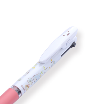 Uni Jetstream x Sumikko Gurashi 3 Color Limited Edition Multi Pen - 0.5 mm - Pink - Stationery Pal