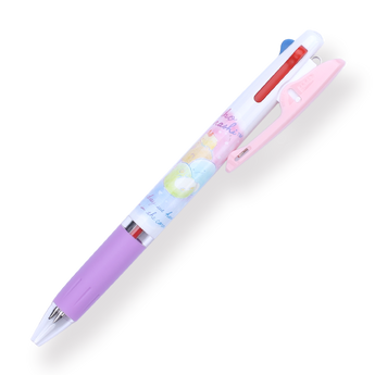 Uni Jetstream x Sumikko Gurashi 3 Color Limited Edition Multi Pen - 0.5 mm - Purple - Stationery Pal