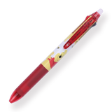 Pilot x Disney FriXion Ball 3 Slim Color Multi Erasable Gel Pen - 0.38 mm - Pooh - Red - Stationery Pal