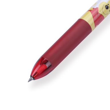 Pilot x Disney FriXion Ball 3 Slim Color Multi Erasable Gel Pen - Pooh - Red - Stationery Pal