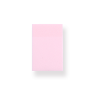 Transparent Shimmering Sticky Notes - Small - Pink - Stationery Pal
