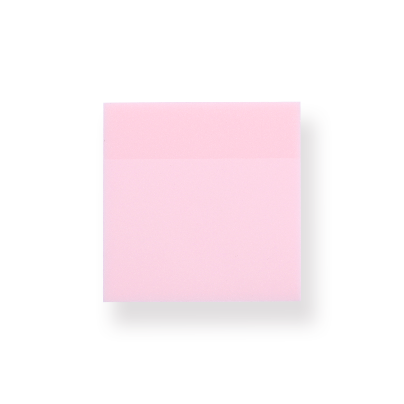 Transparent Shimmering Sticky Notes - Medium - Pink - Stationery Pal