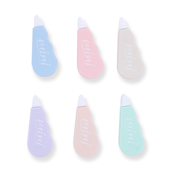 Macaron Correction Tape - Set of 6 - Stationery Pal