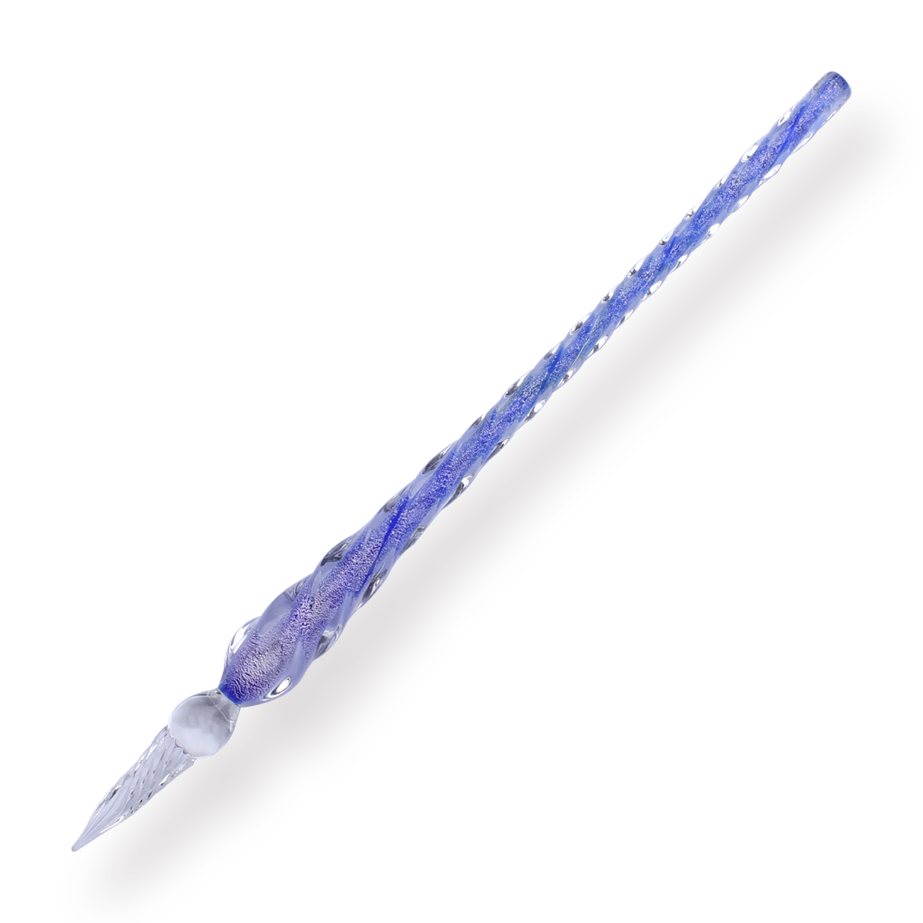 Glass Dip Pen - Blue