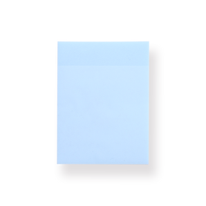 Transparent Shimmering Sticky Notes - Large - Blue - Stationery Pal