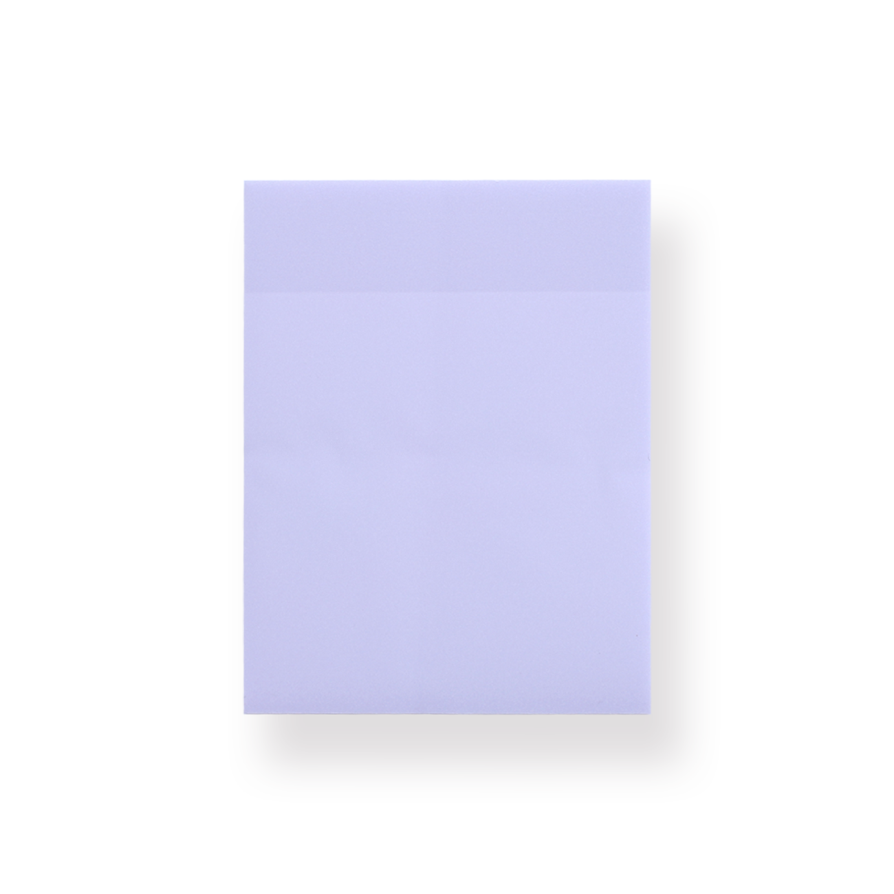 Transparent Shimmering Sticky Notes - Large - Purple - Stationery Pal