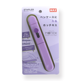 Max Motick Mobile Stick Stapler - Purple - Stationery Pal