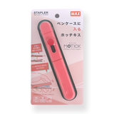 Max Motick Mobile Stick Stapler - Pink - Stationery Pal