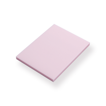 Transparent Shimmering Sticky Notes - Large - Pink - Stationery Pal