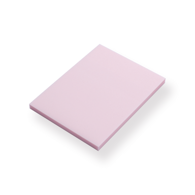 Transparent Shimmering Sticky Notes - Large - Pink - Stationery Pal