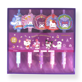 Sanrio Gel Pen - 0.5 mm - Set of 5 - Stationery Pal