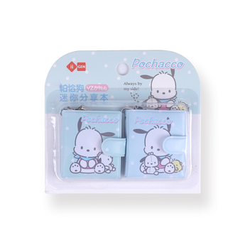 Sanrio Pochacco Mini Notebook - Set of 2 - Stationery Pal