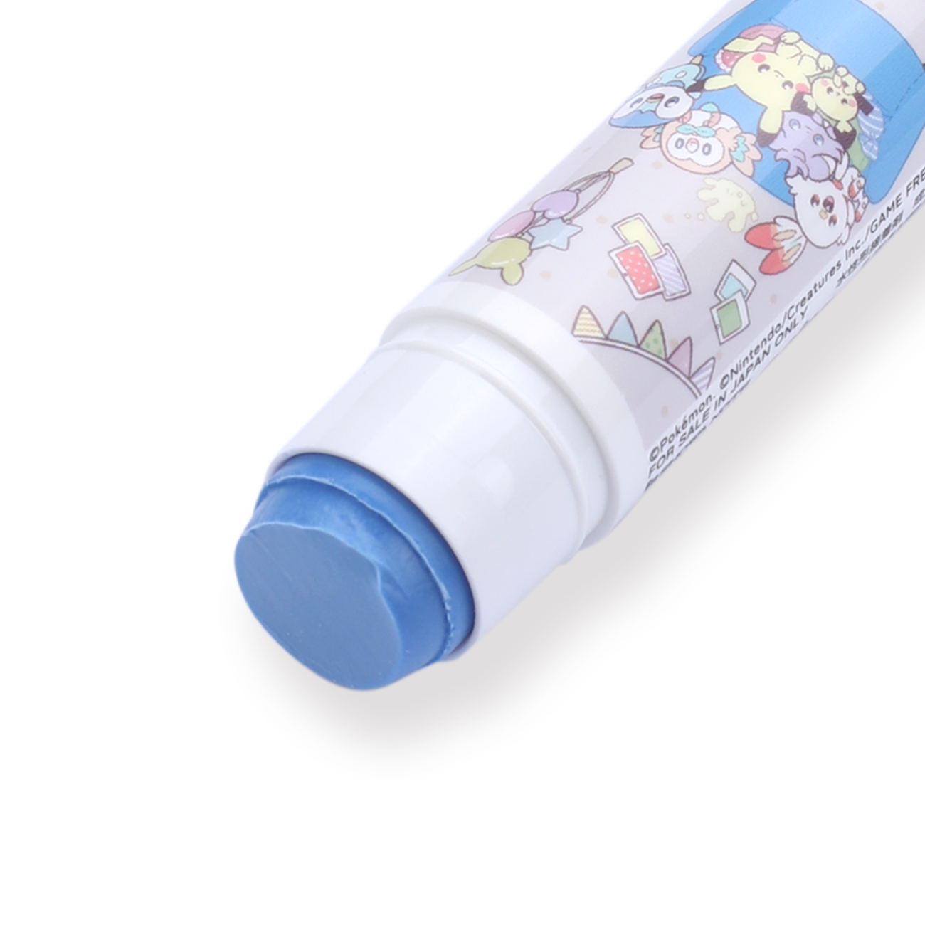 Tombow Kieiro Pit Pokemon Glue Stick - Blue - Stationery Pal