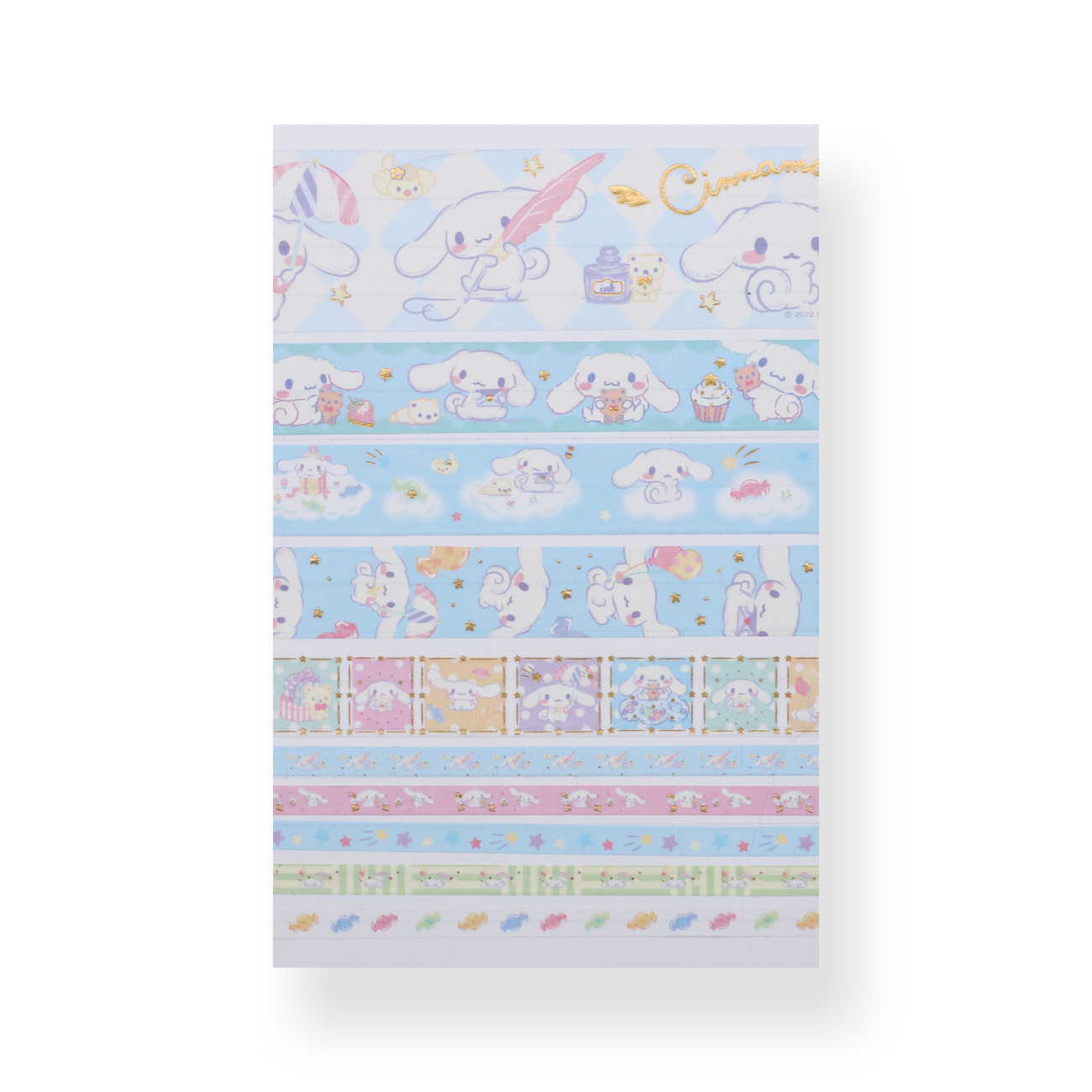 Sanrio Cinnamoroll Washi Tape - Set of 10 - Stationery Pal