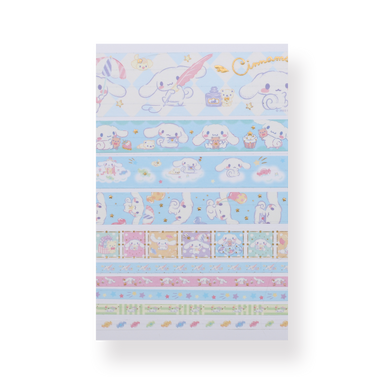 Sanrio Cinnamoroll Washi Tape - Set of 10 - Stationery Pal