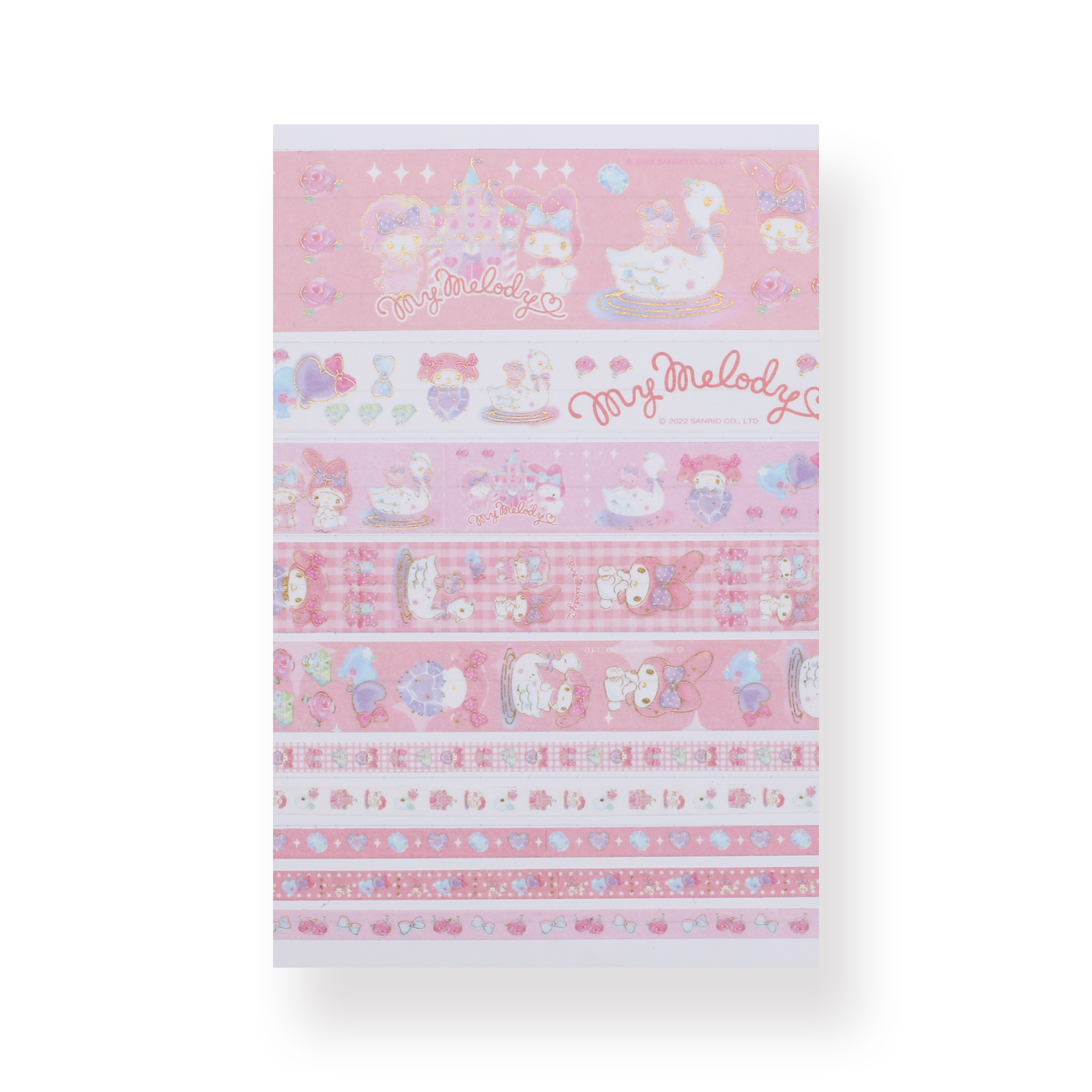 Sanrio My Melody Washi Tape - Set of 10 — Stationery Pal