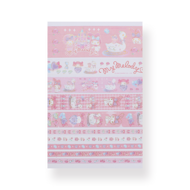 Sanrio My Melody Washi Tape - Set of 10 - Stationery Pal