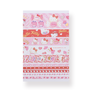 Sanrio Hello Kitty Washi Tape - Set of 10 - Stationery Pal