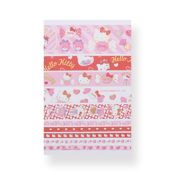 Sanrio Hello Kitty Washi Tape - Set of 10 - Stationery Pal