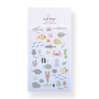 Suatelier Under the Sea Stickers - Stationery Pal