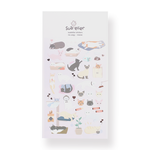 Suatelier Meow Stickers - Stationery Pal