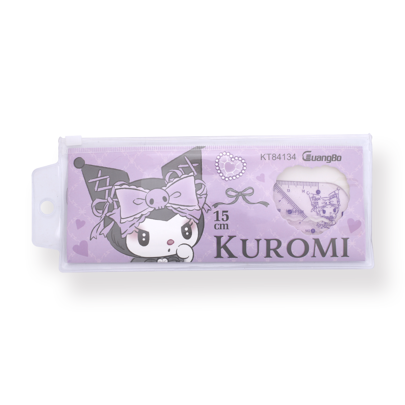 Kuromi Ruler - Set of 4 - Stationery Pal