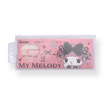 My Melody Ruler - Set of 4 - Stationery Pal