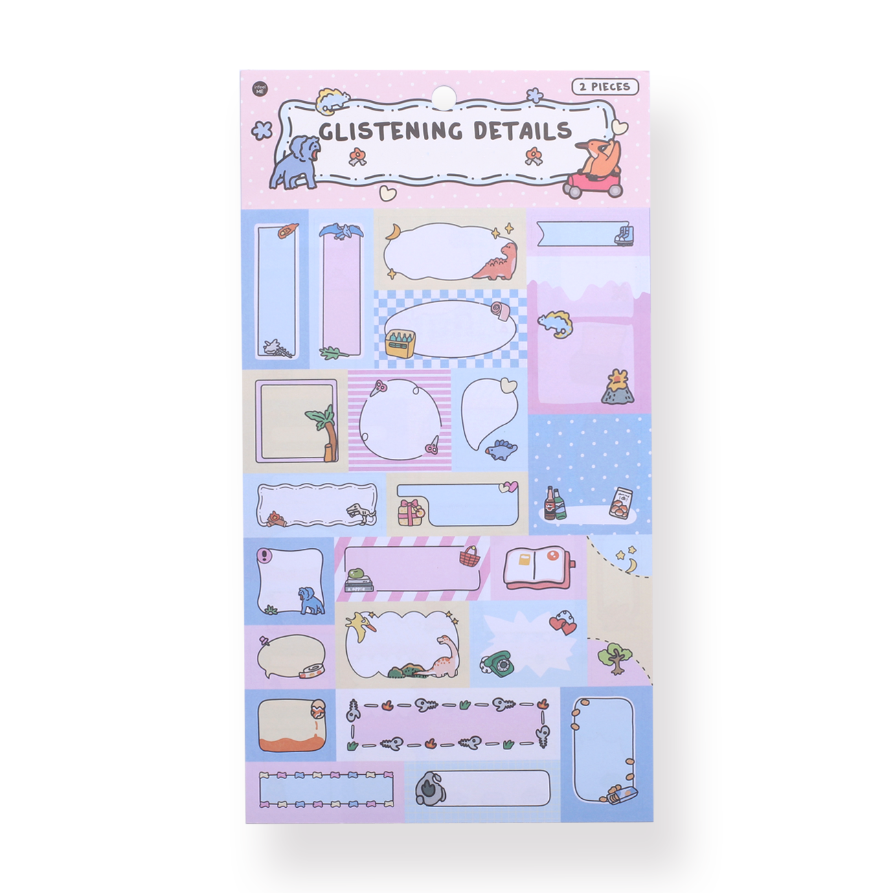 Infeel.Me Stickers Trivial Light Series - Pink - Stationery Pal