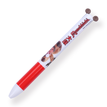 Sekiguchi Monchhichi Two Color Mimi Pen - 0.5 mm - Osaka - Stationery Pal