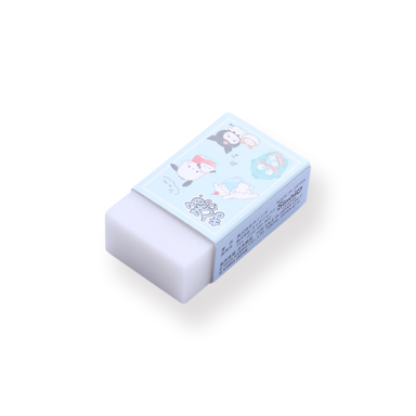 Kamio Sanrio Characters Now and Then x Mochipan Eraser - Stationery Pal