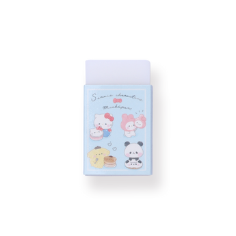 Kamio Sanrio Characters Now and Then x Mochipan Eraser - Stationery Pal