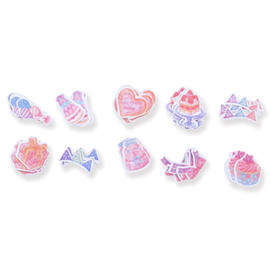 Kamio Watercolor Stickers - Cake